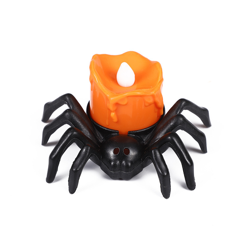 Halloween Spider Candle Light LED Electronic Luminous Atmosphere Light