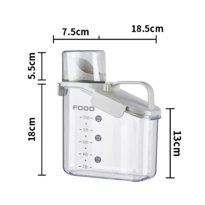 Clear Airtight Food Storage Containers