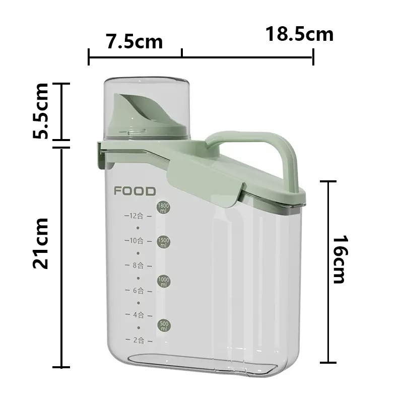 Clear Airtight Food Storage Containers