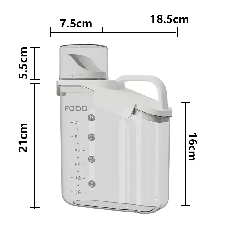 Clear Airtight Food Storage Containers