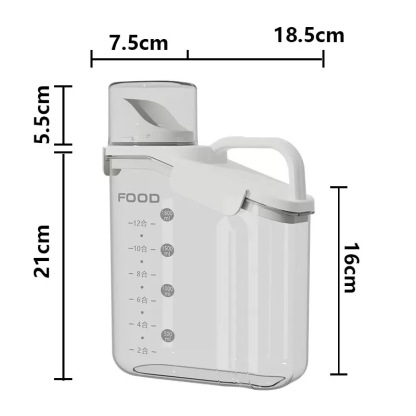 Clear Airtight Food Storage Containers