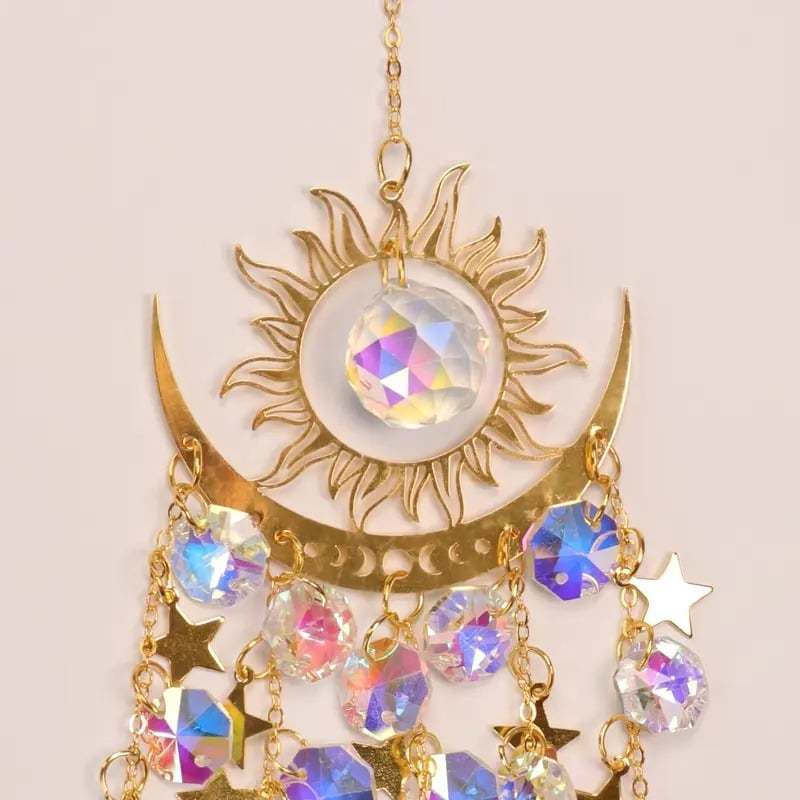 ✨Crystal Sun Catcher, lndoor Outdoor Decor for Window Bedroom Courtyard Garden☪️