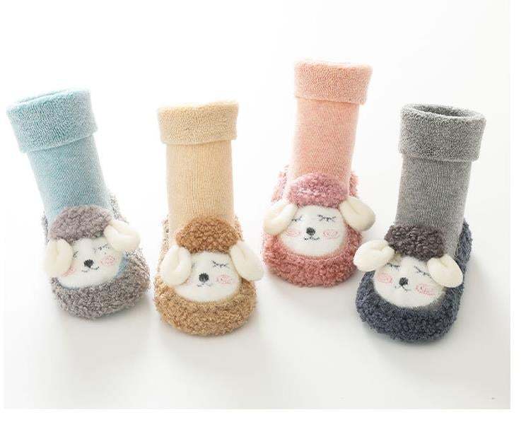 🎁Baby Cartoon Plush Cotton Toddler Shoes