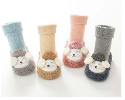 🎁Baby Cartoon Plush Cotton Toddler Shoes