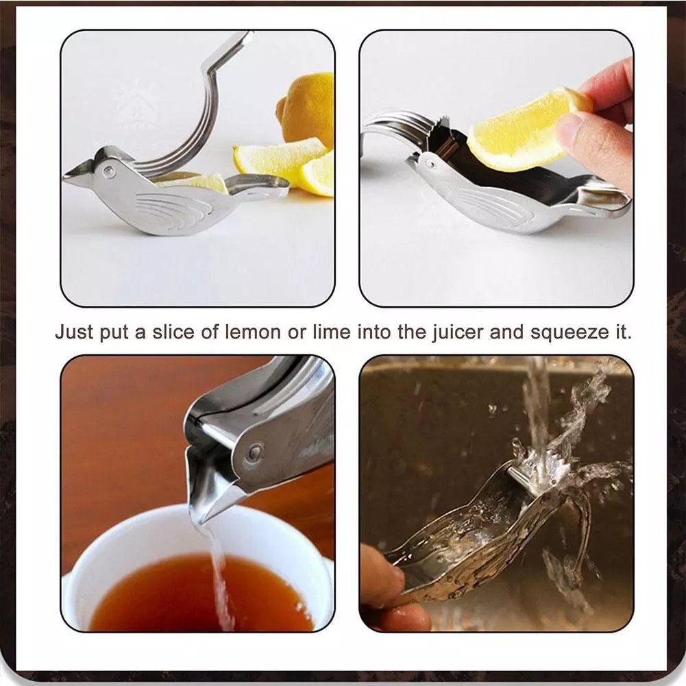 🔥HOT Stainless Steel Bird Shape Lemon Juicer