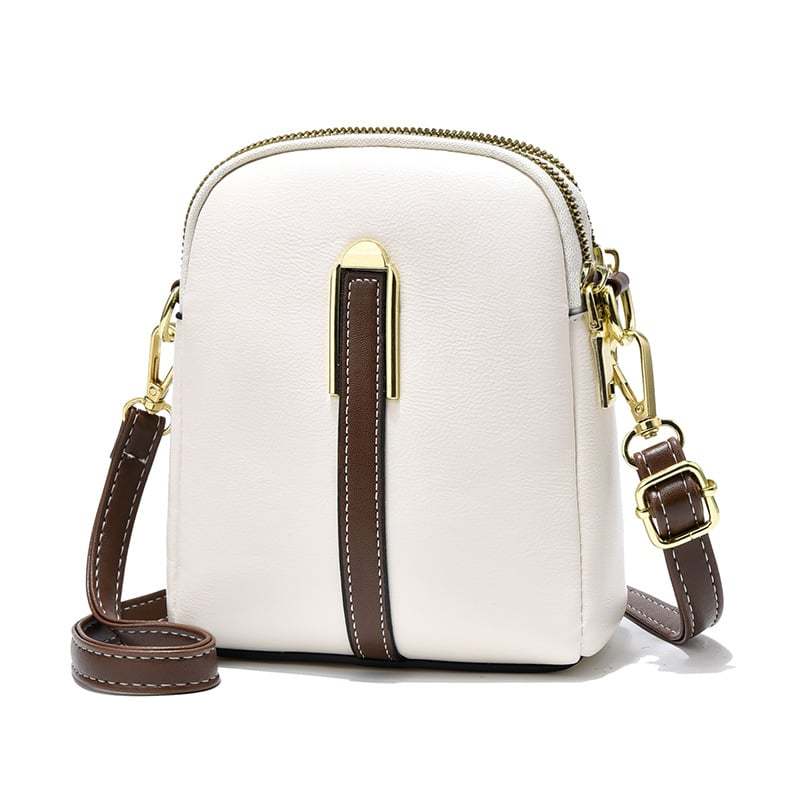 New lychee grain leather phone bag