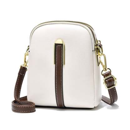 New lychee grain leather phone bag