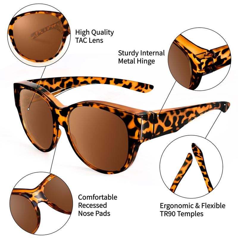 🎉😎UV400 Protection Fit Over Glasses Sunglasses
