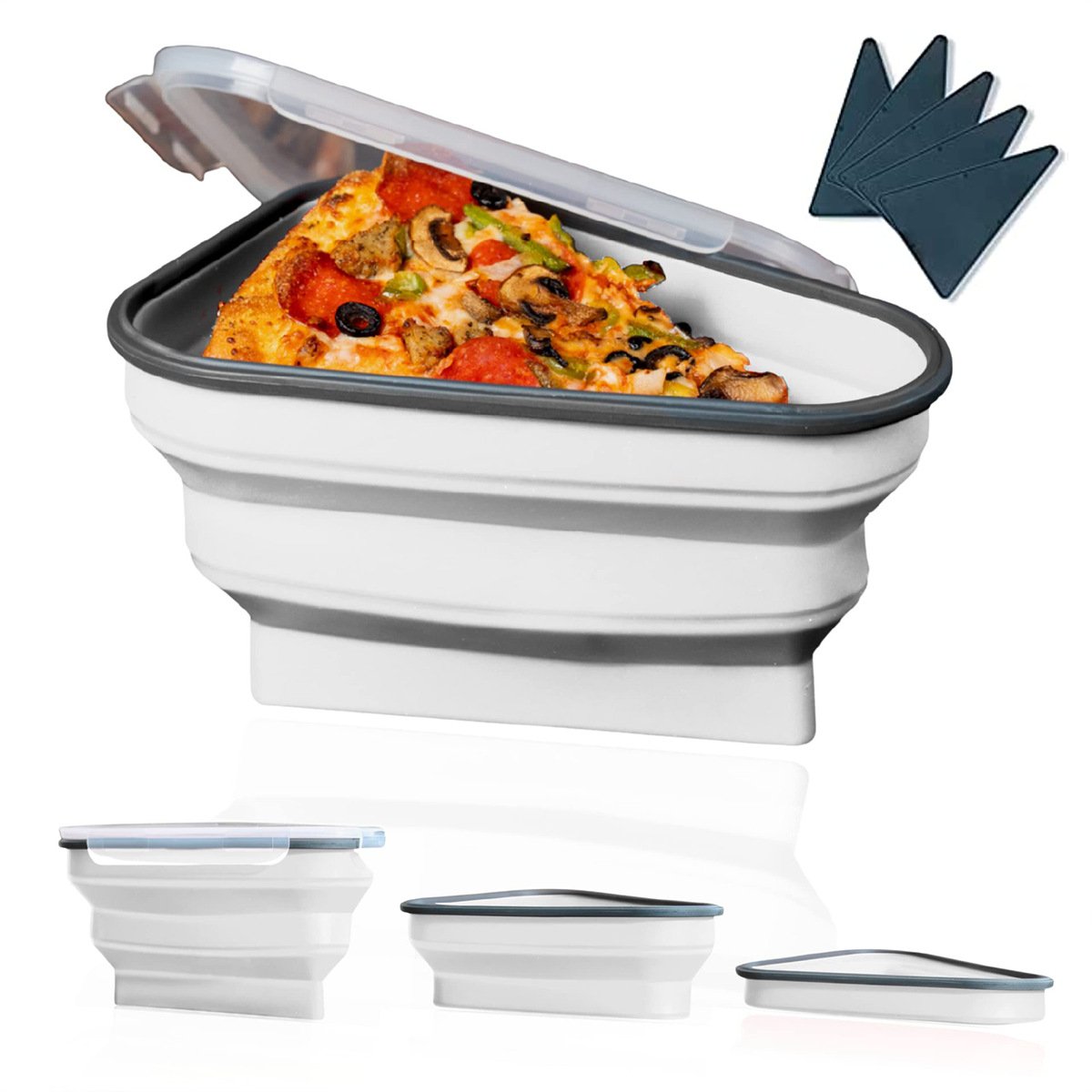 (🔥Last Day Promotion- SAVE 49% OFF)Collapsible Container For Pizza