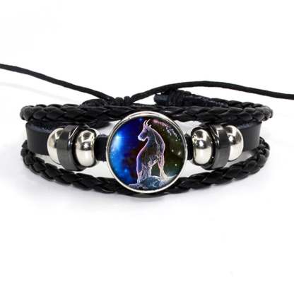 🌍 Spirit Zodiac Signs Luminous Bracelet (Your Path to Cosmic Success)🌌