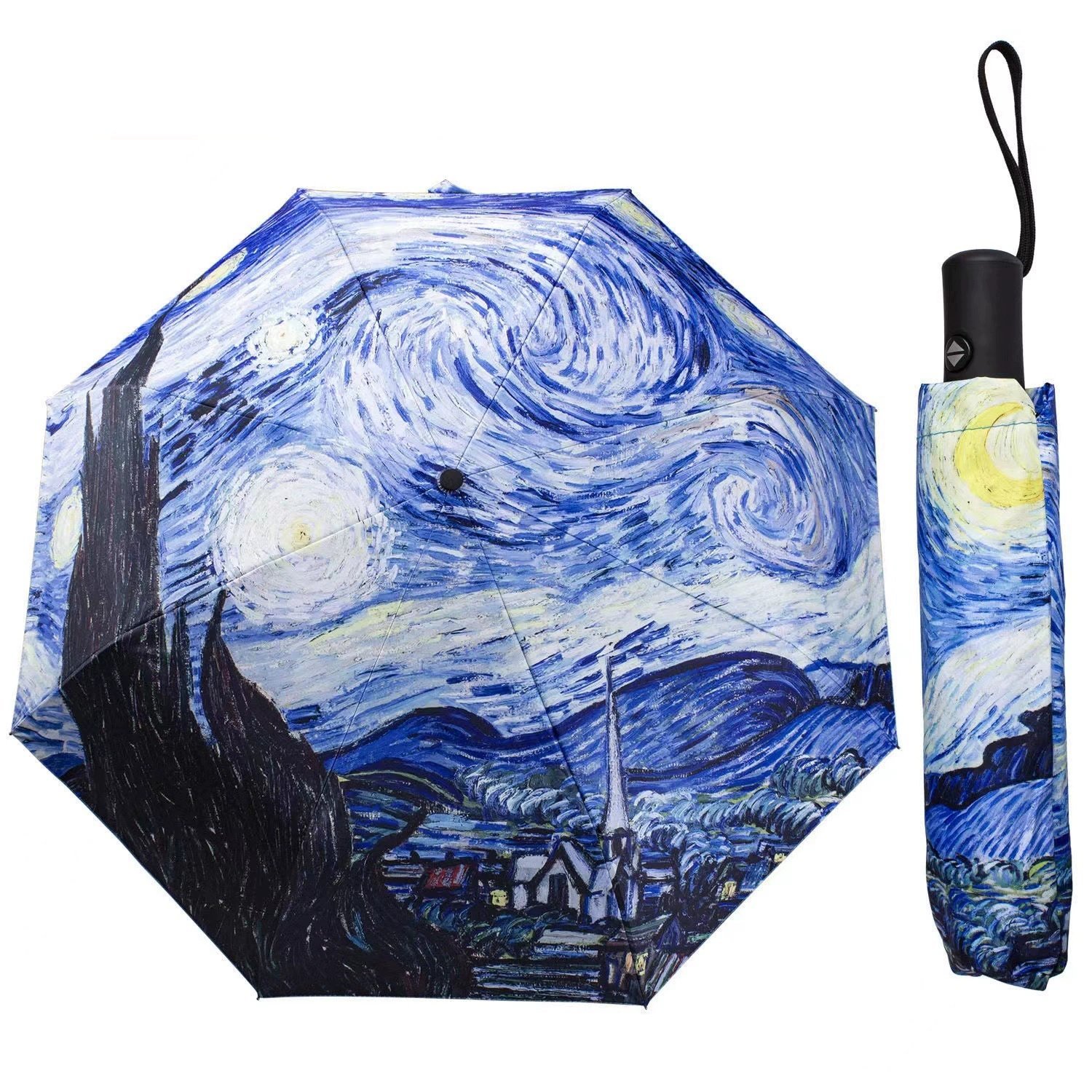 🔥Hot Sale 49% OFF -Vintage Stained Automatic Umbrella