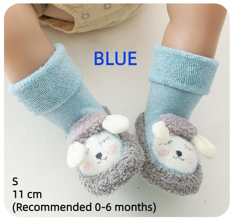 🎁Baby Cartoon Plush Cotton Toddler Shoes