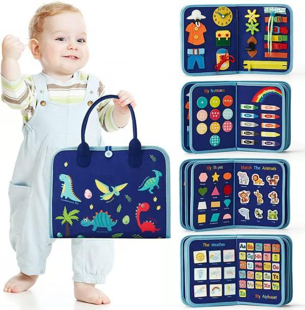 🔥Clearance Sale - 45% OFF🔥 Toddler Busy Board | Preschool Learning Activities | Gift for Kids
