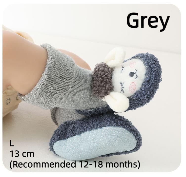 🎁Baby Cartoon Plush Cotton Toddler Shoes