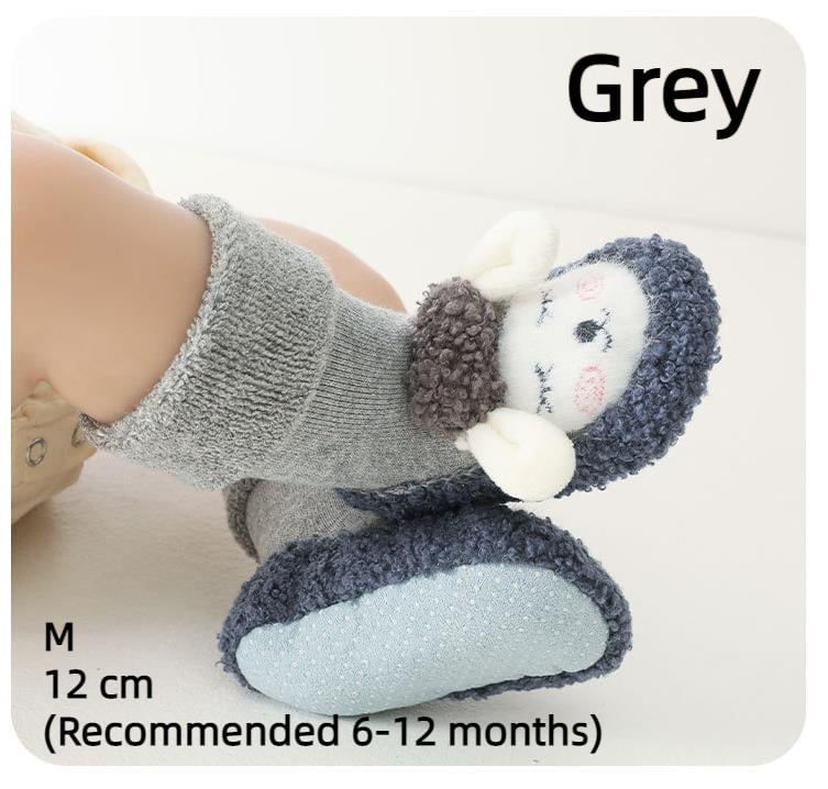 🎁Baby Cartoon Plush Cotton Toddler Shoes