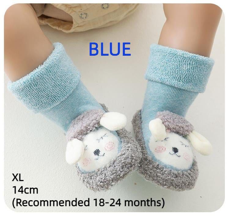 🎁Baby Cartoon Plush Cotton Toddler Shoes