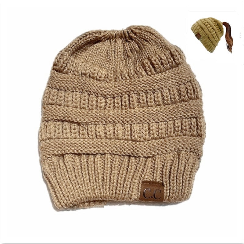 🎄Xmas Sale - 49%Off🎁 Women's Ponytail Beanie Hat