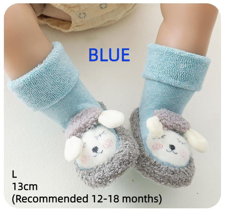 🎁Baby Cartoon Plush Cotton Toddler Shoes