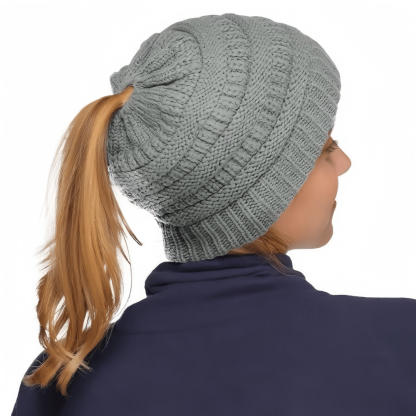 🎄Xmas Sale - 49%Off🎁 Women's Ponytail Beanie Hat