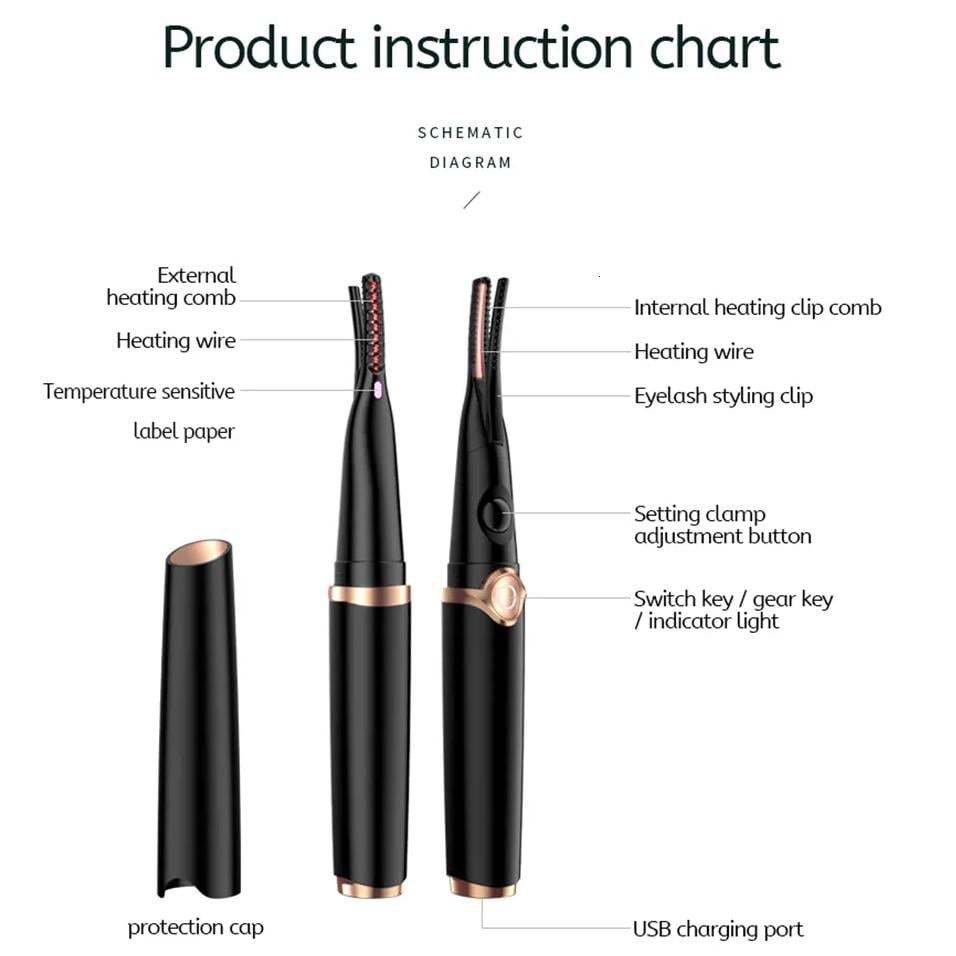 💥 Daily Sales of 4200+🔥 Electric Eyelash Curler for Instant Glam ✨ Blink & Dazzle! 👁️