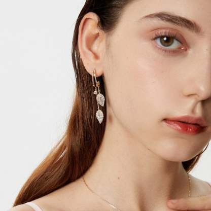 Last Day 70% Off-Natural shell zircon earrings