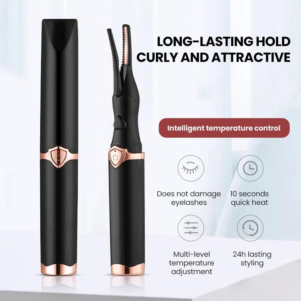 💥 Daily Sales of 4200+🔥 Electric Eyelash Curler for Instant Glam ✨ Blink & Dazzle! 👁️