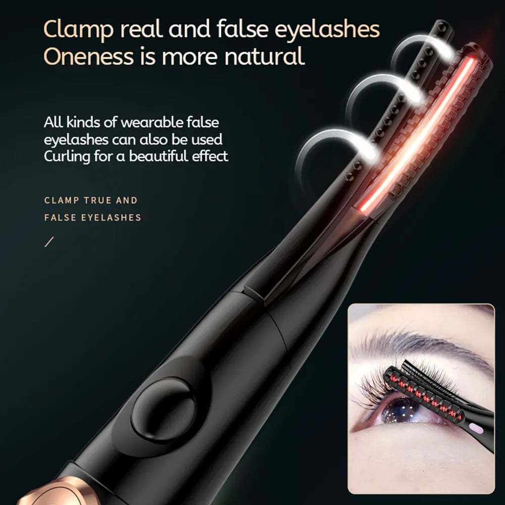 💥 Daily Sales of 4200+🔥 Electric Eyelash Curler for Instant Glam ✨ Blink & Dazzle! 👁️