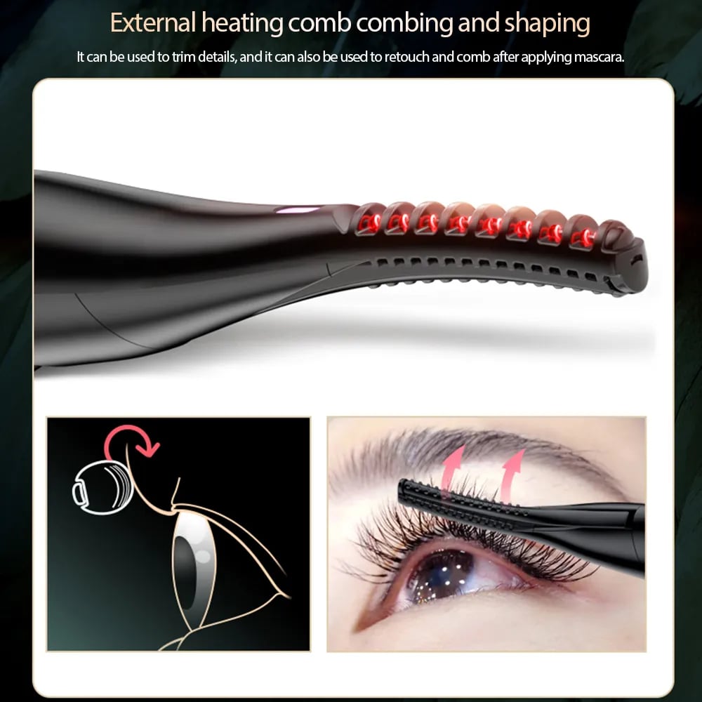 💥 Daily Sales of 4200+🔥 Electric Eyelash Curler for Instant Glam ✨ Blink & Dazzle! 👁️