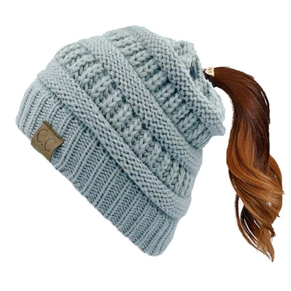 🎄Xmas Sale - 49%Off🎁 Women's Ponytail Beanie Hat