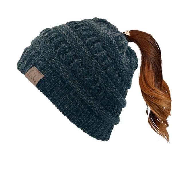 🎄Xmas Sale - 49%Off🎁 Women's Ponytail Beanie Hat