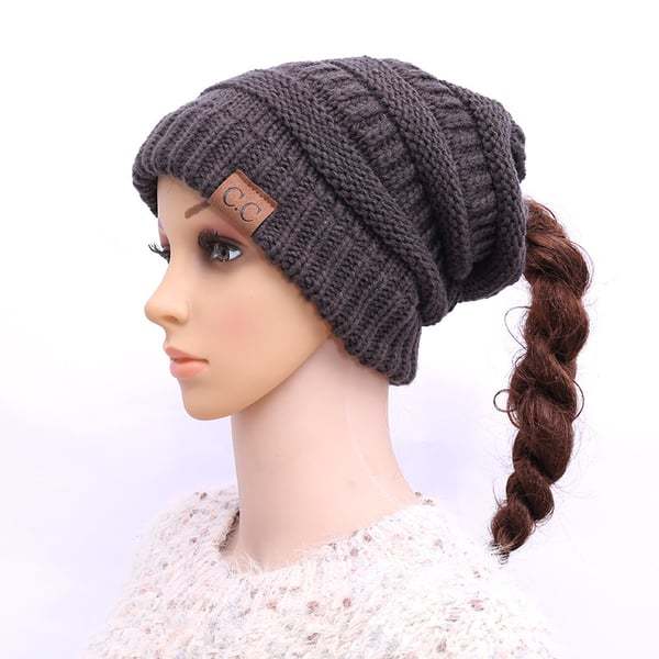 🎄Xmas Sale - 49%Off🎁 Women's Ponytail Beanie Hat