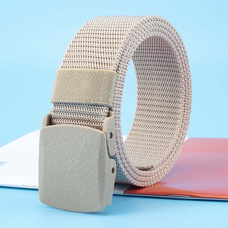 🎁Non-Metallic Non-Magnetic Buckle Nylon Belt
