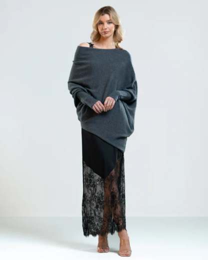 🔥LAST DAY 49%OFF🔥Asymmetric Draped Jumper