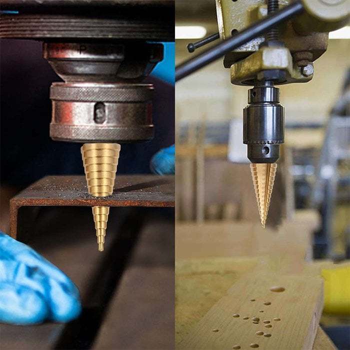 💥6 PCS HSS Titanium Coated Drill Bit Set