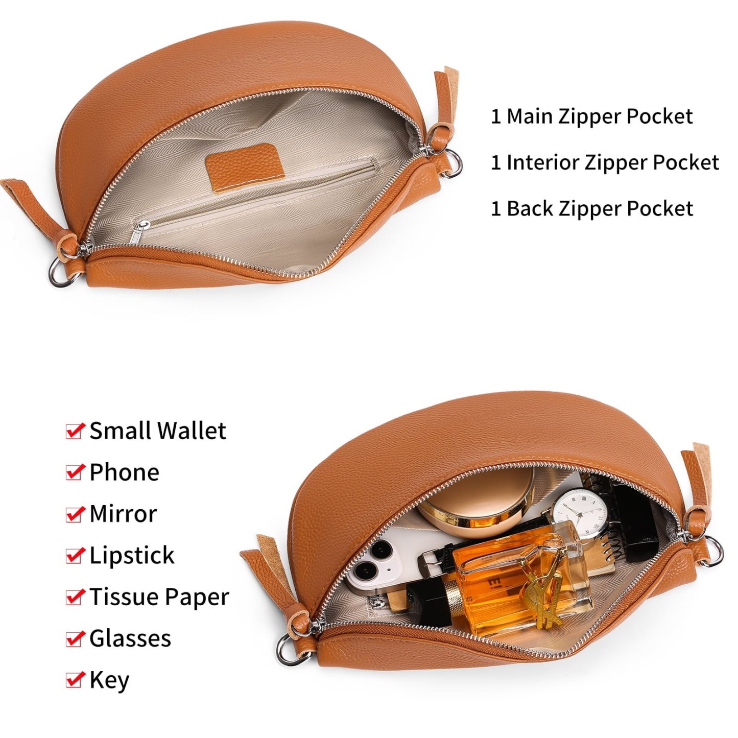 🔥Hot Sale 49% OFF👜 Crossbody Leather Bags