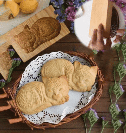 💖WOOD PATTERNED COOKIE CUTTER
