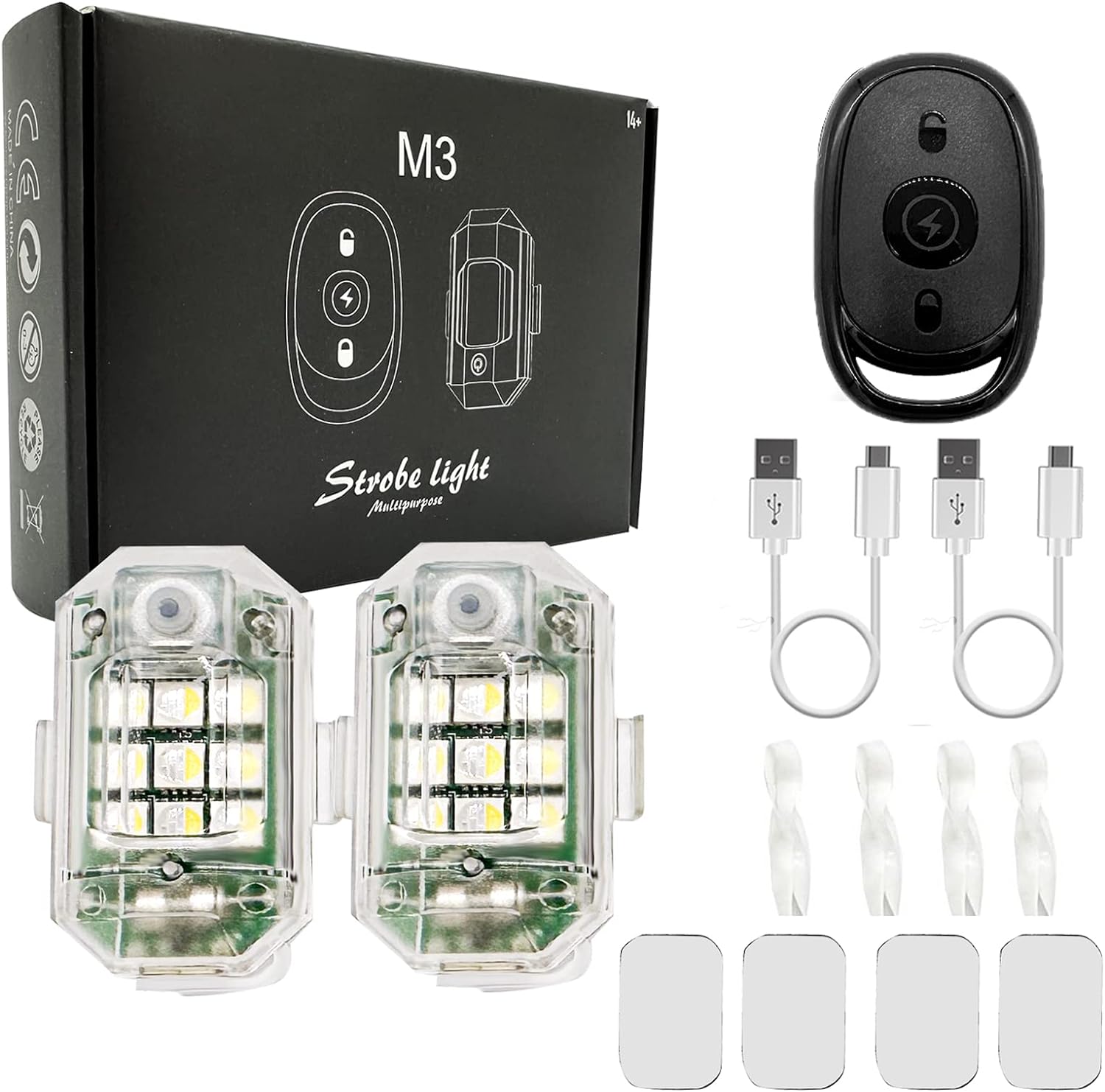 High Brightness Wireless LED Strobe Light