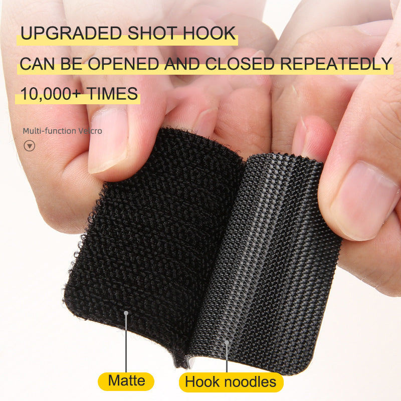 Car Floor Mat Invisible Fixed Patch Buckle Anti-slip Velcro Car Adhesive Patch Double-sided Tape