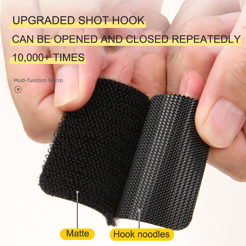 Car Floor Mat Invisible Fixed Patch Buckle Anti-slip Velcro Car Adhesive Patch Double-sided Tape