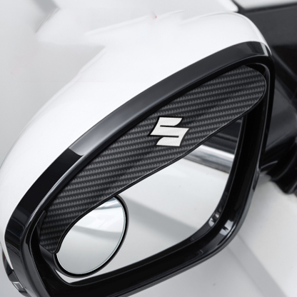 🔥Hot Selling🔥 Car Rear View Mirror Small Round Mirror Rain Eyebrow (2PCS)