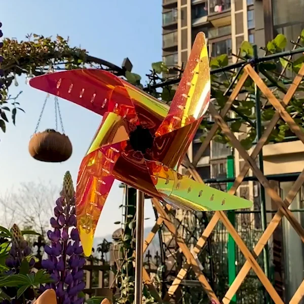 🏡Garden Solar Windmill Light