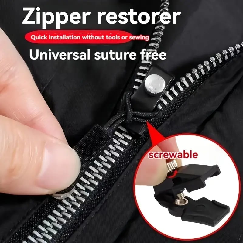 🔥Universal Zipper Repair Kit Quick Fix Slider