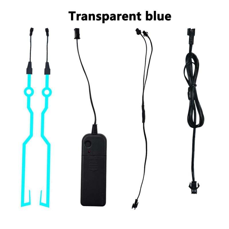 🔥🔥Motorcycle Helmet Light LED DIY Helmet LED Light Motorbike Reflective Strips
