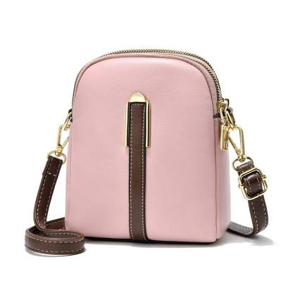New lychee grain leather phone bag