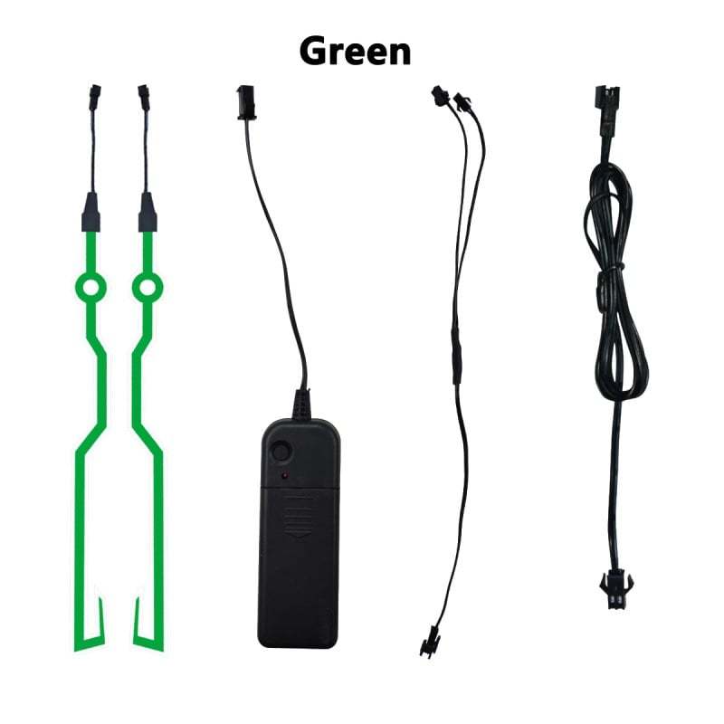 🔥🔥Motorcycle Helmet Light LED DIY Helmet LED Light Motorbike Reflective Strips