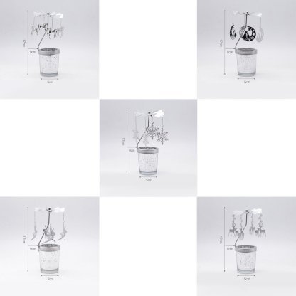 Christmas Rotary Scented Candle Holder