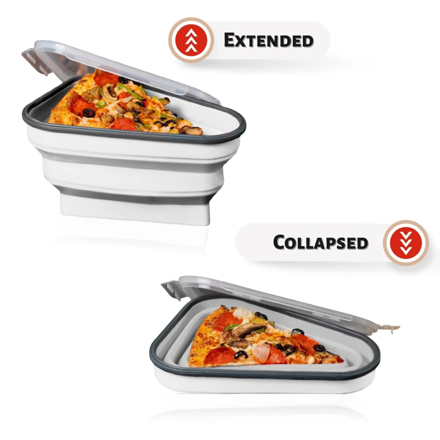 (🔥Last Day Promotion- SAVE 49% OFF)Collapsible Container For Pizza