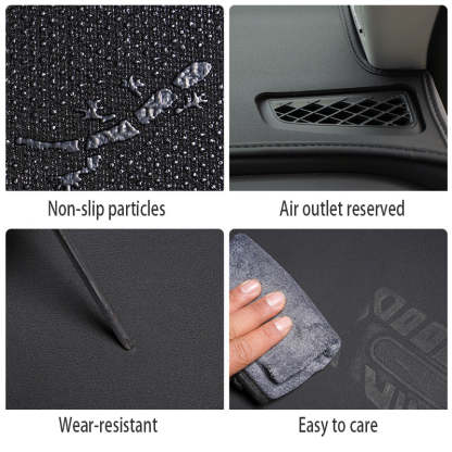 🔥Customized with LOGO according to the car model🔥Center console dashboard sunshade pad (suitable for all SUV and sedan models)