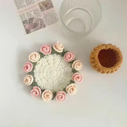 💥Flash Sale🔥Rose Bouquet Coaster