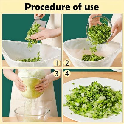 🏆 60K+ SOLD! 🌿✨ Food-Grade Nylon Filter Bag – Smooth Nut Milks, Juices & Easy Straining